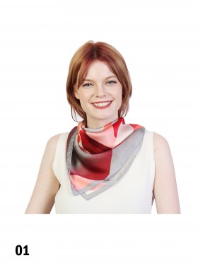 Woodpecker Print Fashion Square Scarf